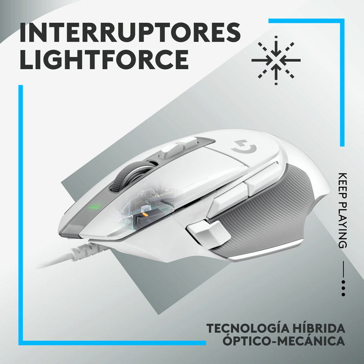 Mouse Logitech G502 X White-1