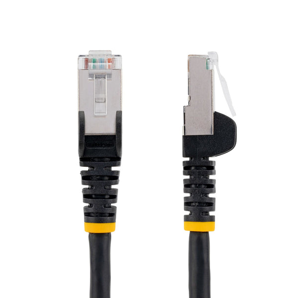 UTP Category 6 Rigid Network Cable Startech NLBK-1M-CAT6A-PATCH Black 1 m-0