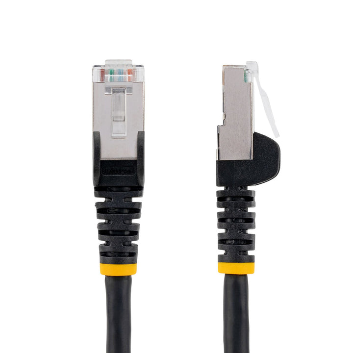 UTP Category 6 Rigid Network Cable Startech NLBK-1M-CAT6A-PATCH Black 1 m-0