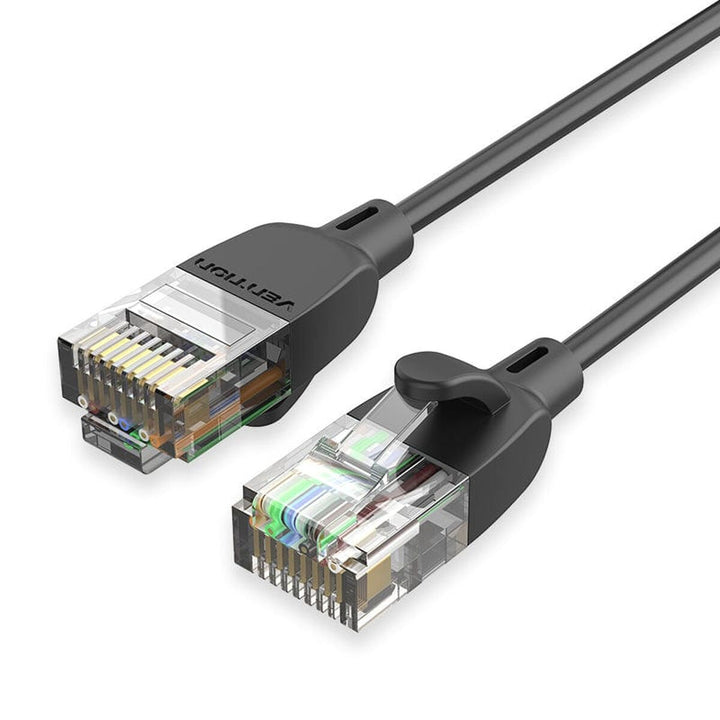 UTP Category 6 Rigid Network Cable Vention IBIBJ Black 5 m-0