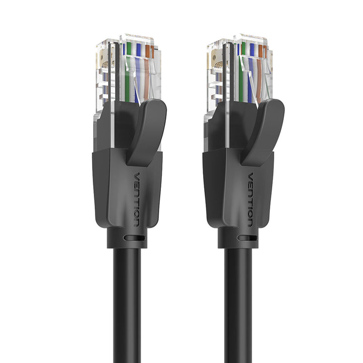 UTP Category 6 Rigid Network Cable Vention IBEBQ Black 20 m-0
