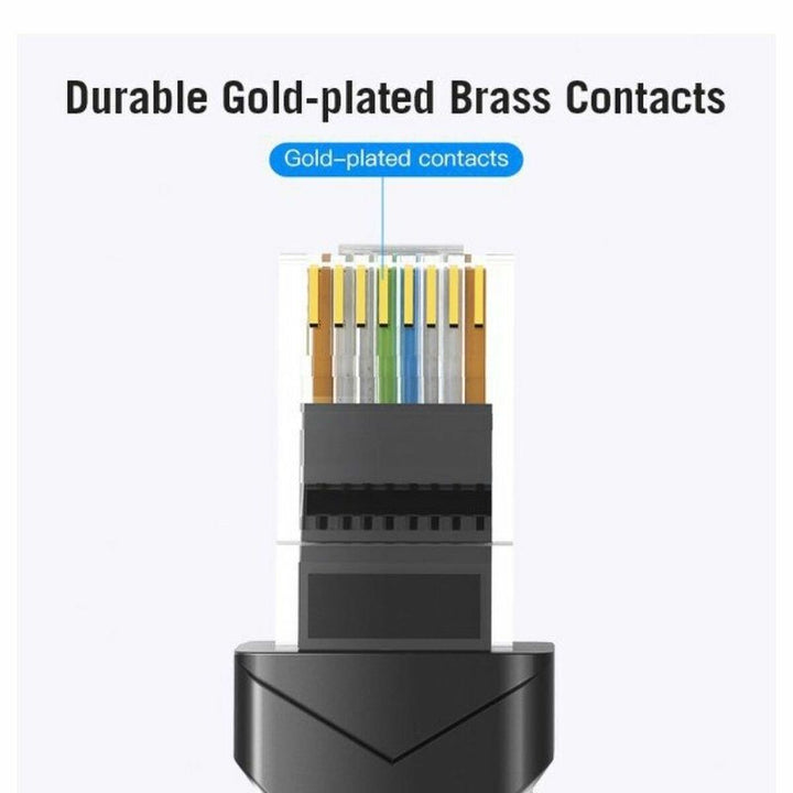 UTP Category 6 Rigid Network Cable Vention IBEBV Black 40 m-1