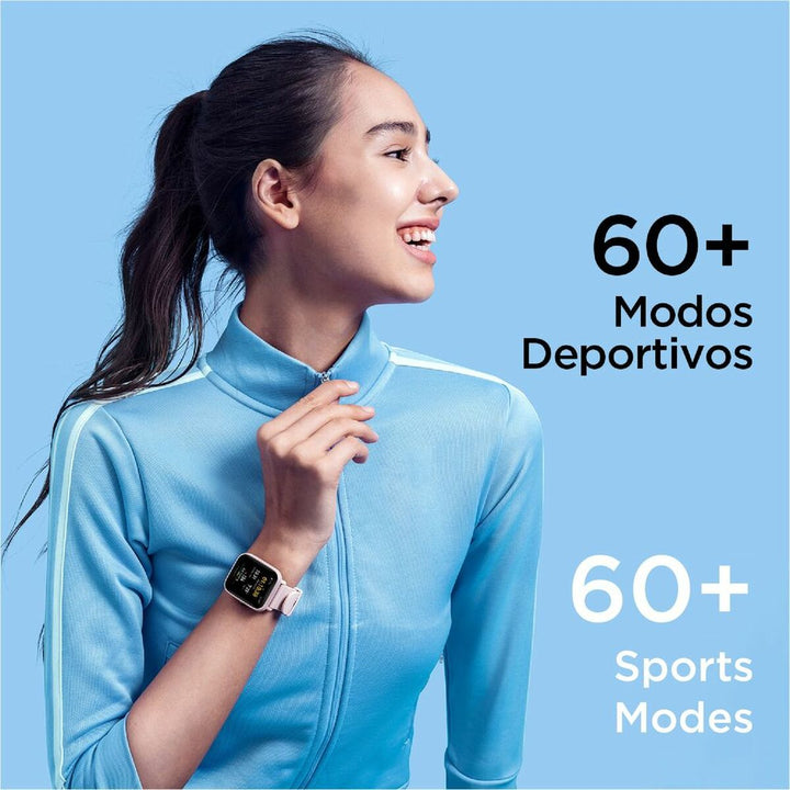 Smartwatch Amazfit Bip U Pro 1,43" GPS Bluetooth Black Pink 1,43"-1