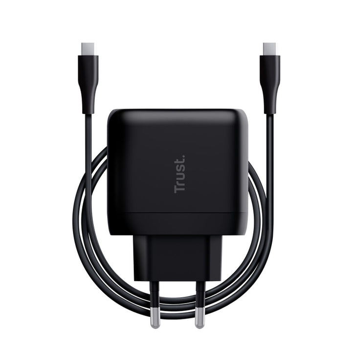 Wall Charger + USB-C Cable Trust Maxo Black 65 W-0