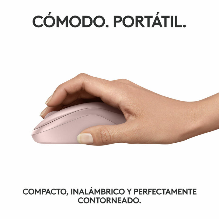 Mouse Logitech M240 Pink-4