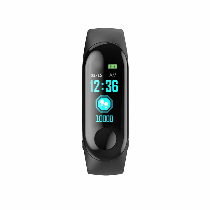 Activity Bangle Celly TRAINERBANDBK Black Multicolour 0,96"-0