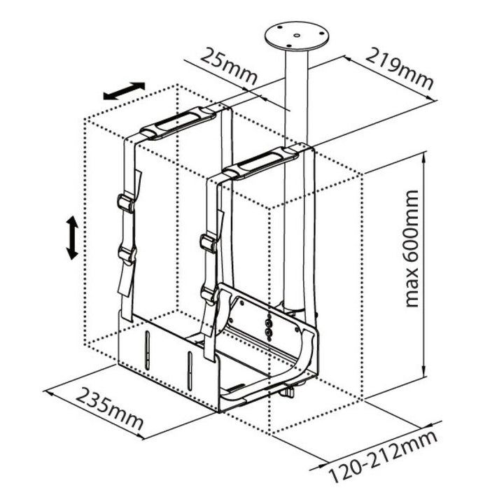 CPU Stand Techly 102246-11