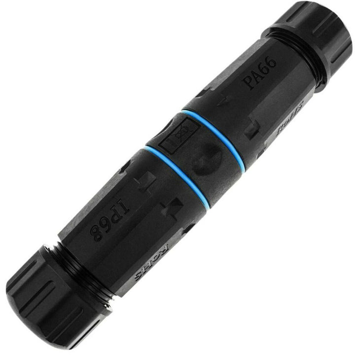 Adapter RJ45 Techly IWP-MD C6-IP68T Black-3