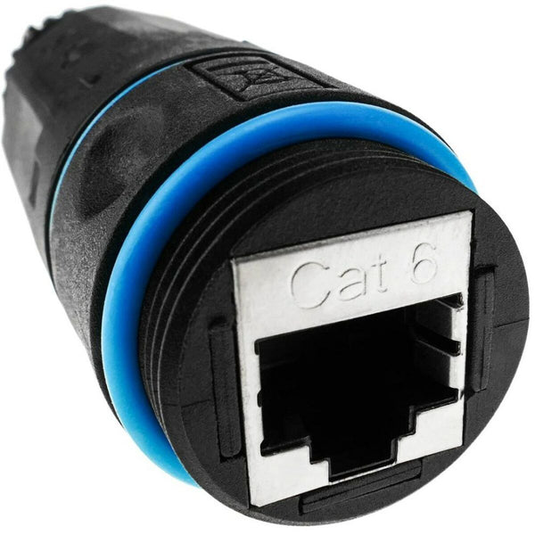 Adapter RJ45 Techly IWP-MD C6-IP68T Black-0