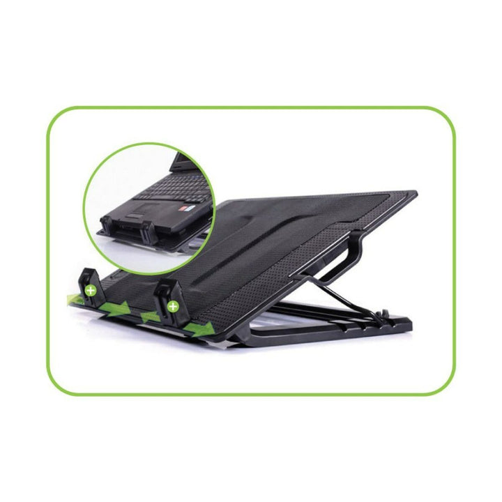 Cooling Base for a Laptop Techly ICOOL-CP12TY-4