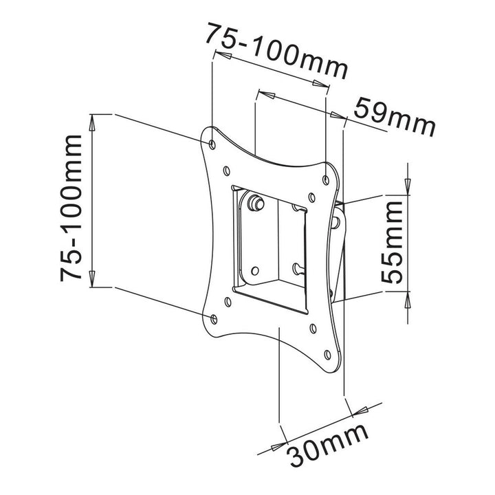 TV Mount Techly ICA-LCD-900 13" 30" 15 kg-5