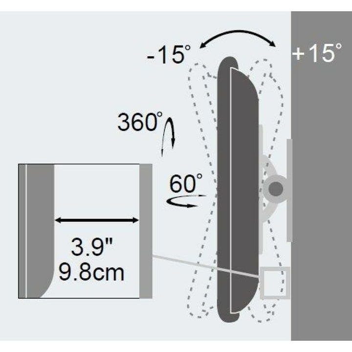 TV Mount Techly ICA-LCD 201WH 13" 30" 23 kg-3