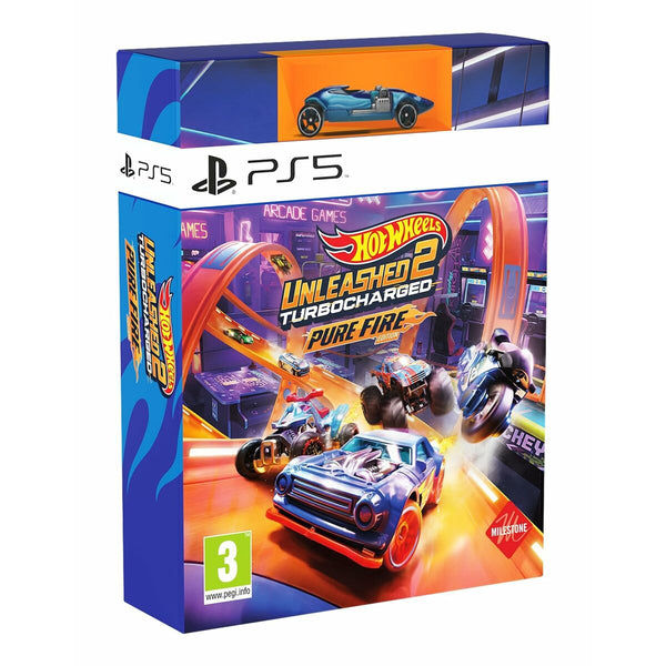 PlayStation 5 Video Game Milestone Hot Wheels Unleashed 2: Turbocharged - Pure Fire Edition (FR)-0