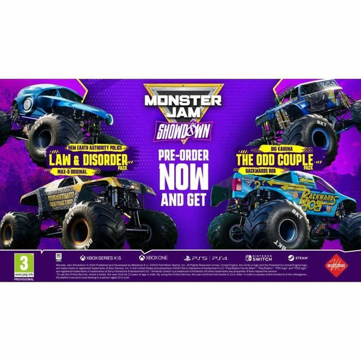 PlayStation 4 Video Game Milestone Monster Jam Showdown-5