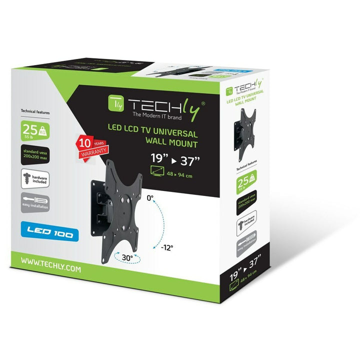 TV Mount Techly ICA-LCD 2900B 19" 37" 25 kg-9