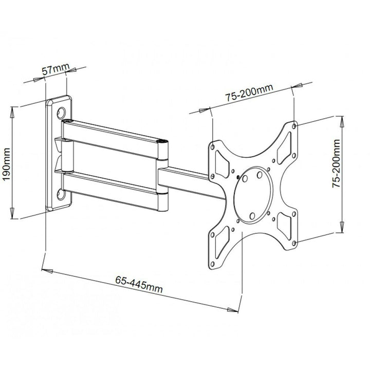 TV Mount Techly ICA-LCD 2903 19" 37" 25 kg-5