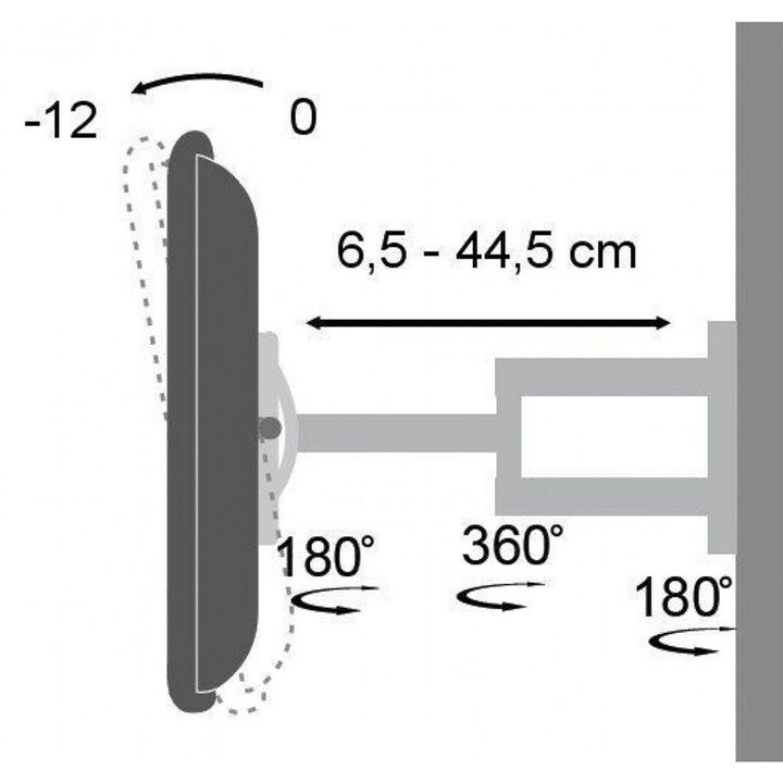 TV Mount Techly ICA-LCD 2903 19" 37" 25 kg-4