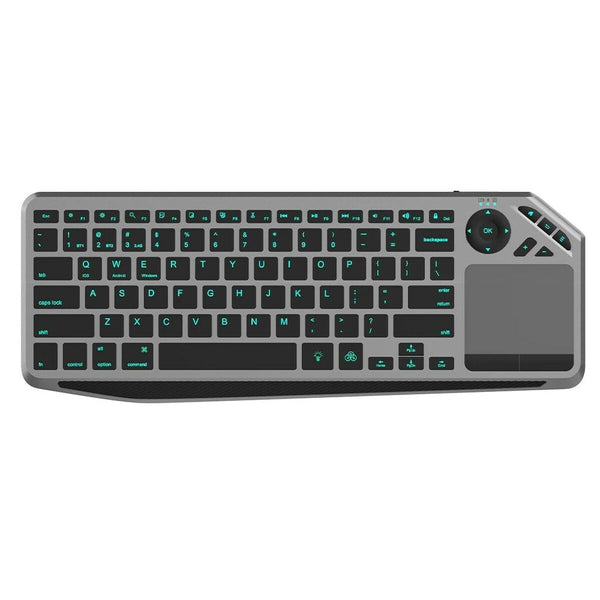 Keyboard Techly ICTB9801TB Black Multicolour Monochrome QWERTY-0