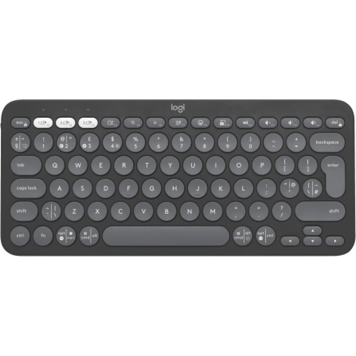 Wireless Keyboard Logitech 920-011843 Graphite Spanish Qwerty QWERTY-0