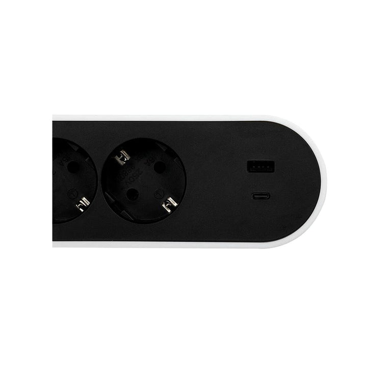 3-socket plugboard with power switch Simon-1