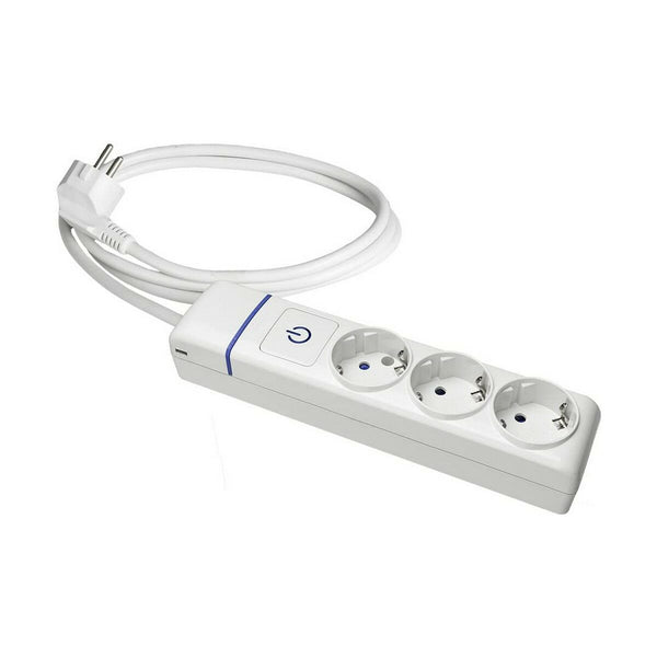 3-socket plugboard with power switch Solera 8013pil (1,5 m)-0