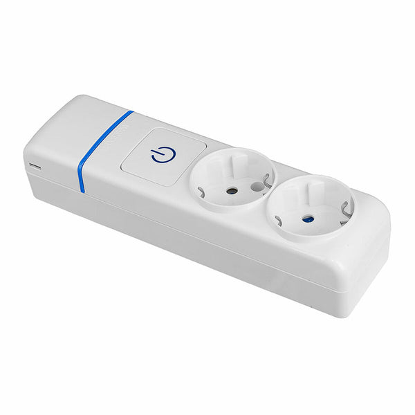 2-socket plugboard with power switch Solera 8002pil 250 V 16 A-0