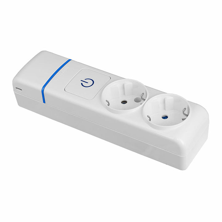 2-socket plugboard with power switch Solera 8002pil 250 V 16 A-0