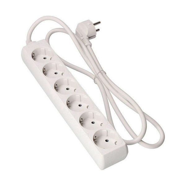 6-socket plugboard without power switch EDM 41006 Schuko (1,5 m)-0