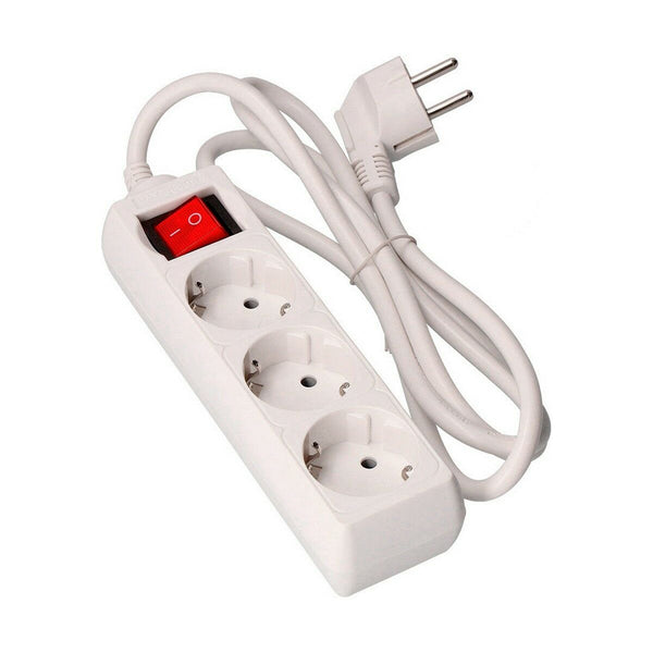 3-socket plugboard with power switch EDM 41009 Schuko (1,5 m)-0