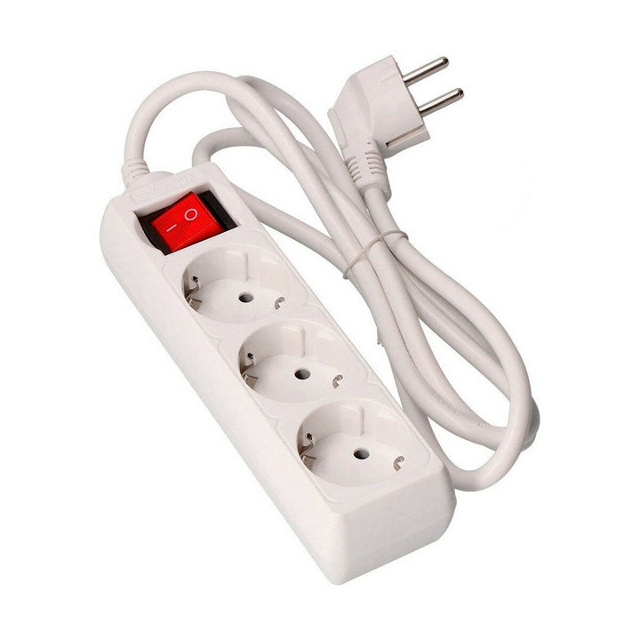 3-socket plugboard with power switch EDM 41009 Schuko (1,5 m)-0