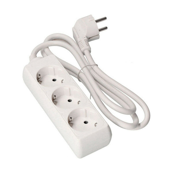 3-socket plugboard without power switch EDM 41033 Schuko (3 m)-0