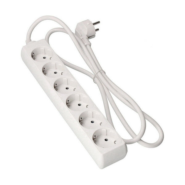 6-socket plugboard without power switch EDM 41036 Schuko (3 m)-0