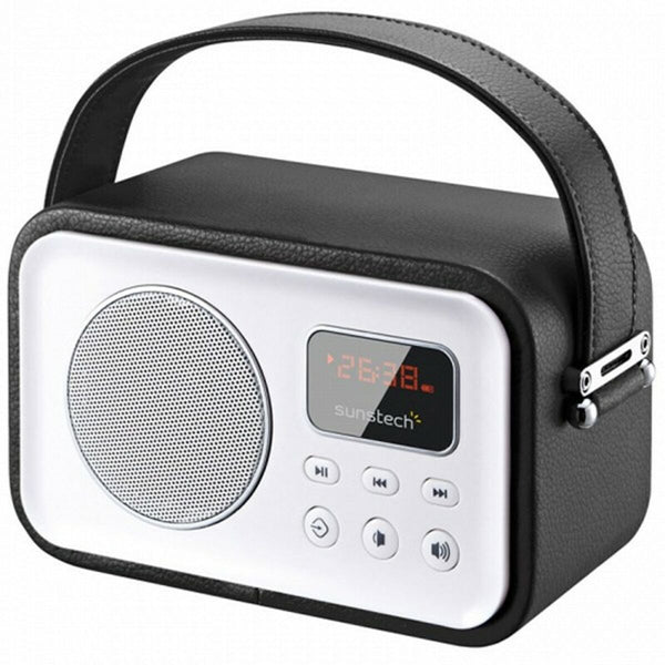Transistor Radio Sunstech RPBT450 Bluetooth 2,5W Black 2,5 W-0