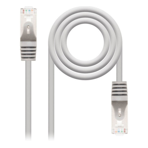 UTP Category 6 Rigid Network Cable NANOCABLE 10.20.0820 Grey-0