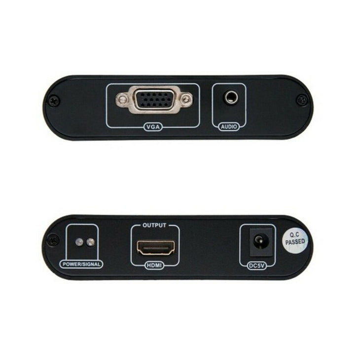 VGA to HDMI Adapter with Audio NANOCABLE 10.16.2101-BK-2