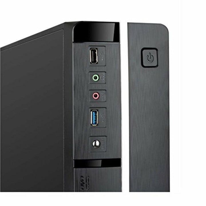 ATX Mini-tower Box with Power Feed TooQ TQC-3005U3 Slim USB 3.0 Black 500 W-6