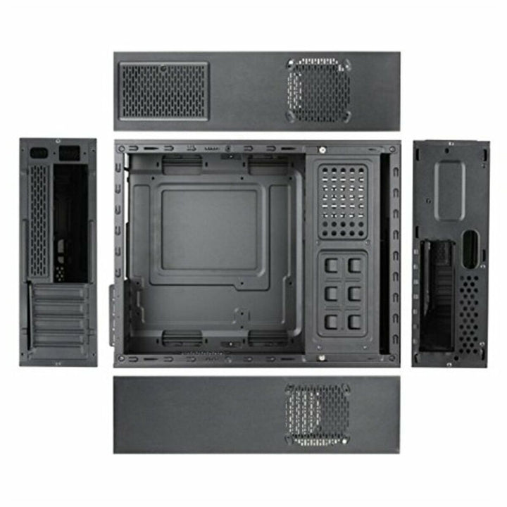 ATX Mini-tower Box with Power Feed TooQ TQC-3005U3 Slim USB 3.0 Black 500 W-4