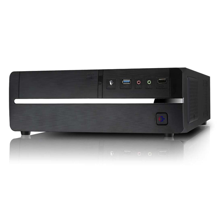 ATX Mini-tower Box with Power Feed TooQ TQC-3005U3 Slim USB 3.0 Black 500 W-2