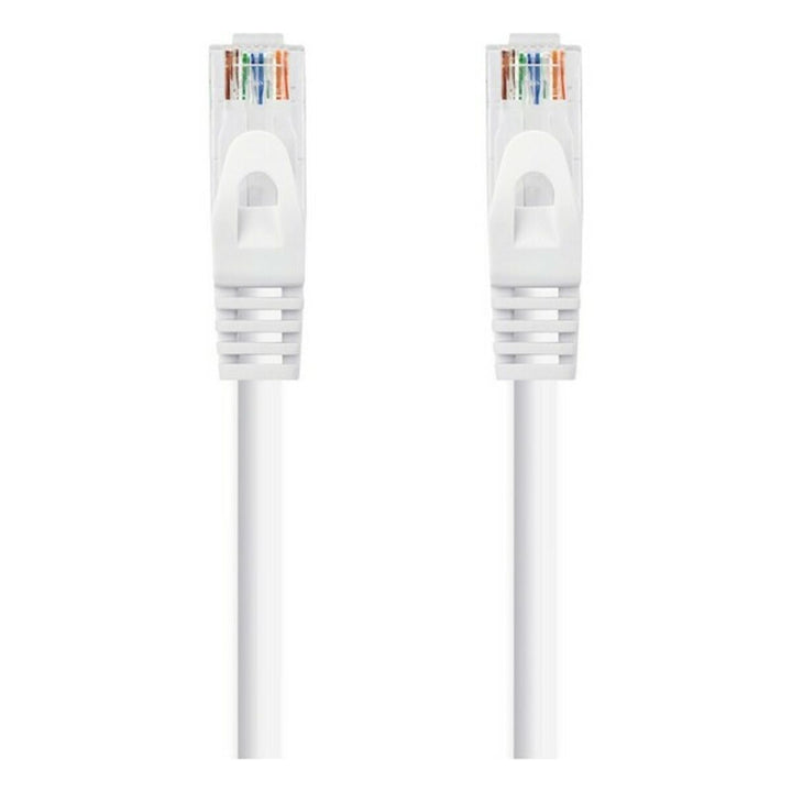 UTP Category 6 Rigid Network Cable NANOCABLE 10.20.1803-W LSZH (3 m) White-2