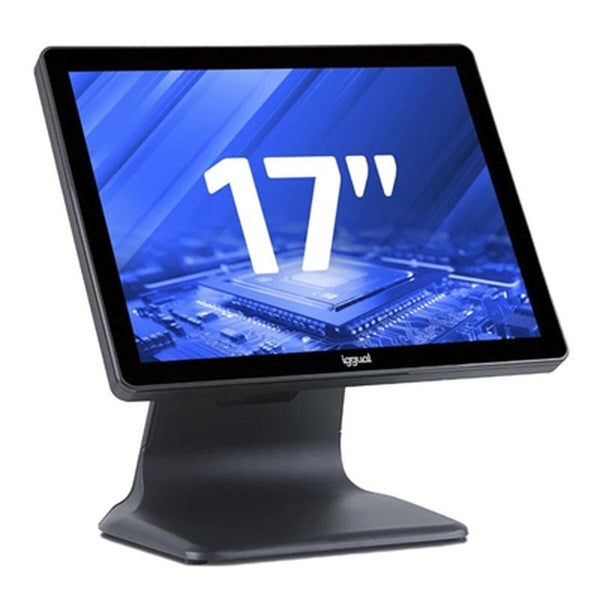 All in One iggual TPV AIO 17" N100 8GB + 128GB 8USB W10IOT 17" Intel N100 8 GB RAM 128 GB SSD-0