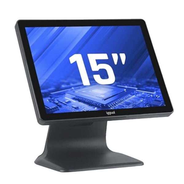 All in One iggual TPV AIO 15" N100 4GB + 128GB 8USB W10IOT 15" Intel N100 4 GB RAM 128 GB SSD-0