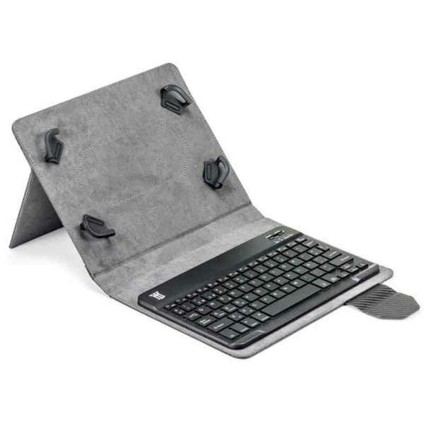 Bluetooth Keyboard with Support for Tablet Maillon Technologique MTKEYBLUECB 9.7"-10.2" Black Spanish Spanish Qwerty-0