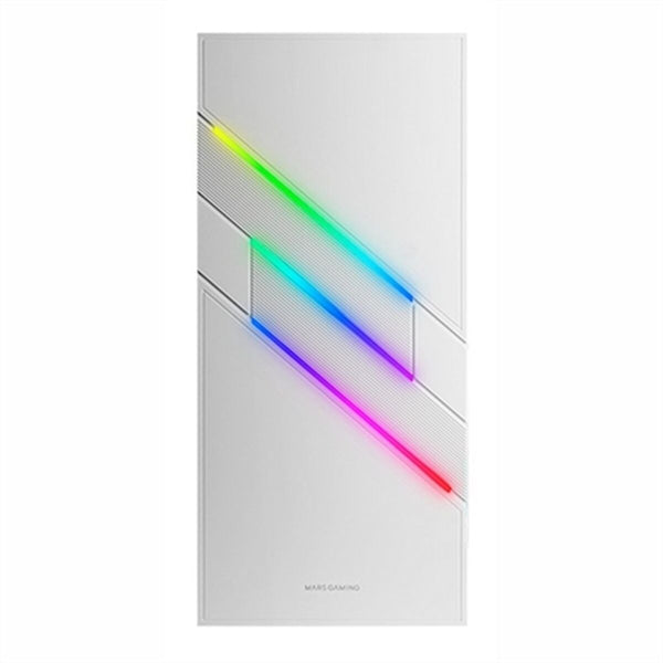 ATX Semi-tower Box Mars Gaming Mc-U3 White ARGB-0