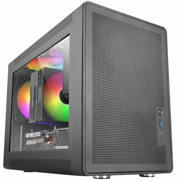ATX Mini-tower Box Case Mars Gaming MCXPS Black-0