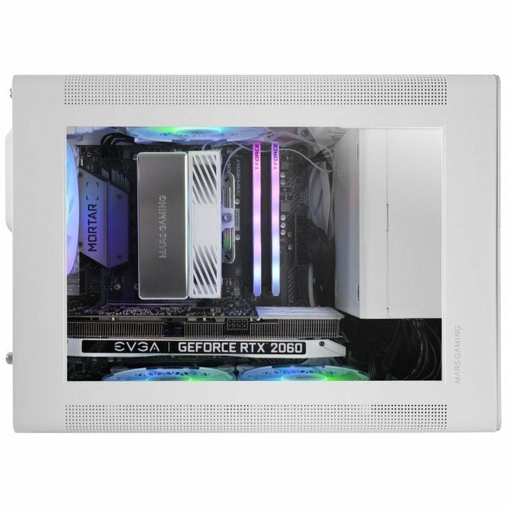 ATX Mini-tower Box Case Mars Gaming MCXPSW White-3