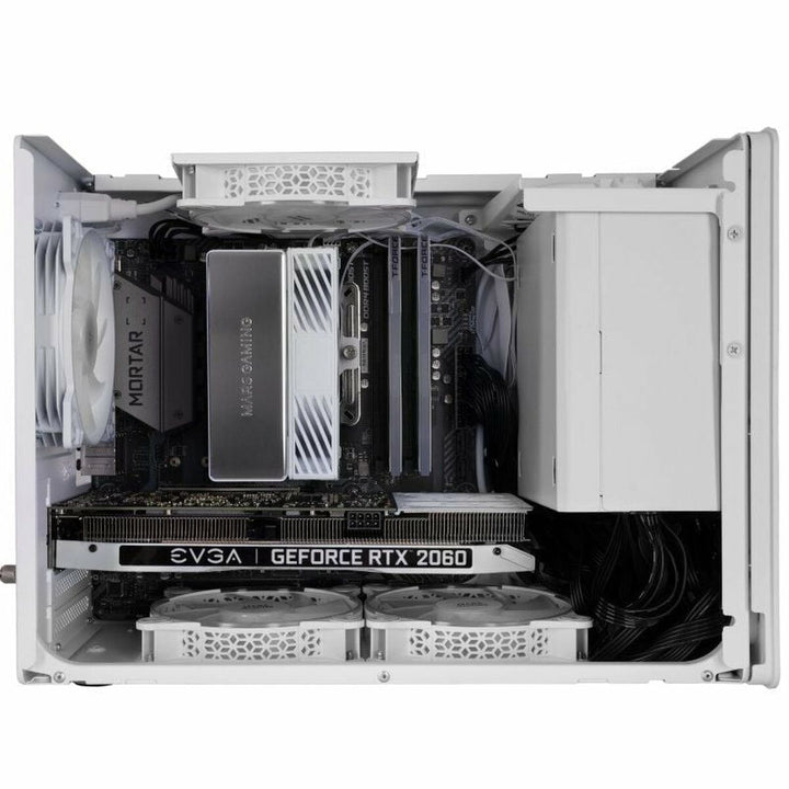 ATX Mini-tower Box Case Mars Gaming MCXPROW White-2