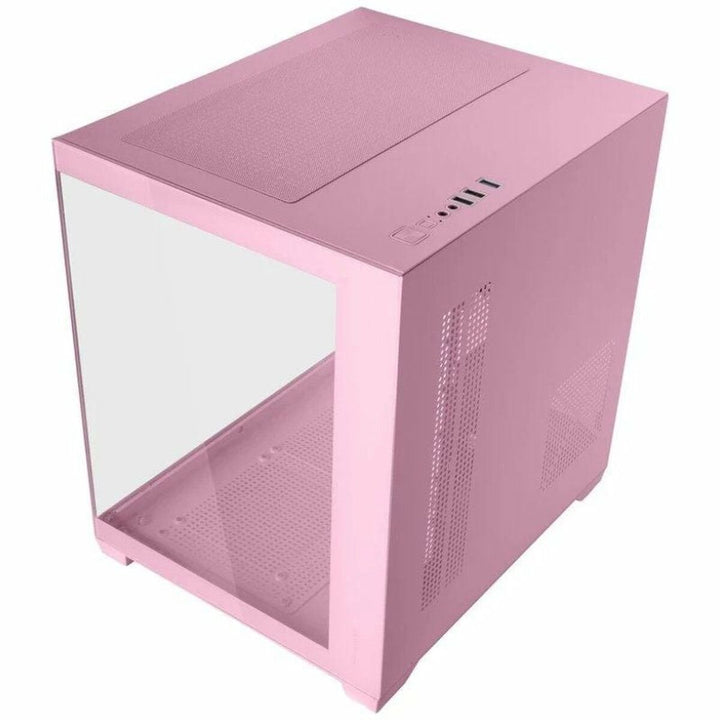 ATX Mini-tower Box Case Mars Gaming MCVIEW2P Pink-2