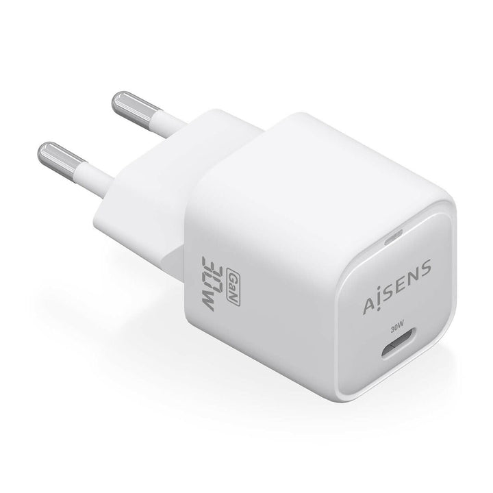 Wall Charger Aisens ASCH-30W1P018-W White 30 W (1 Unit)-0