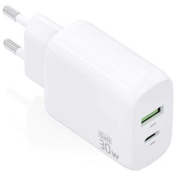 Wall Charger Aisens A110-0923 White 30 W-0