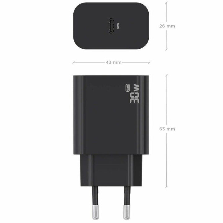 Wall Charger Aisens A110-0941 Black 30 W-2
